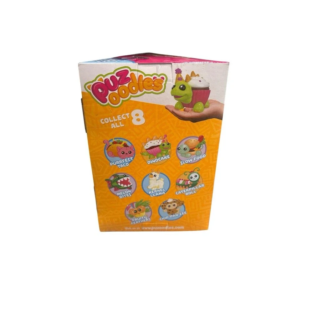 Puzoodles 22 Piece Slow Food Turtle Cheeseburger 3D Puzzle *New